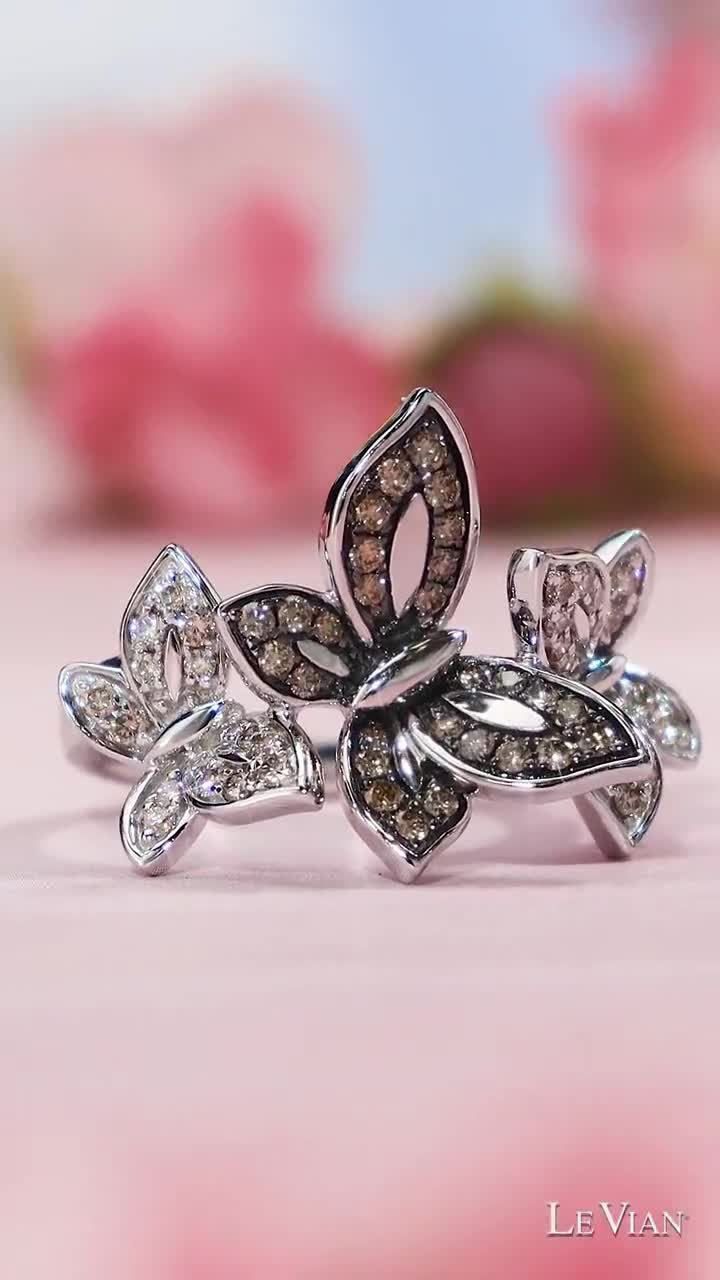 Levian sales butterfly ring