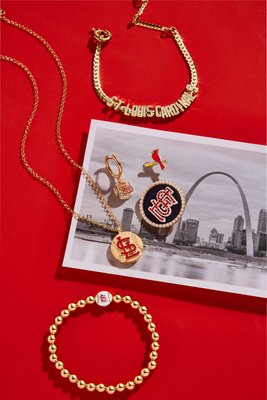 St. Louis Cardinals BaubleBar Curb Necklace