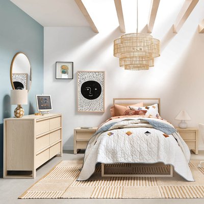 Supersoft Navy Blue 100% Organic Cotton Gauze Kids Twin Sheet Set - image 5 of 6