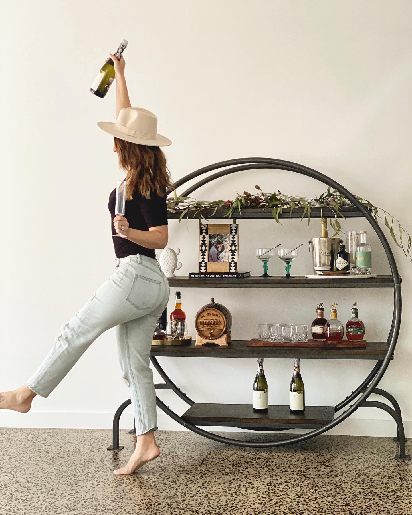 World market round bookcase discount