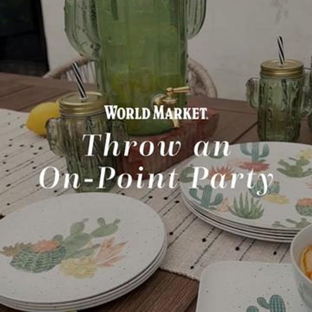 Cactus Melamine Cactus Dinnerware Desert Cactus Melamine