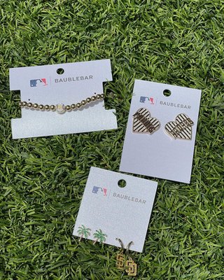 MLB Earring Set - San Diego Padres