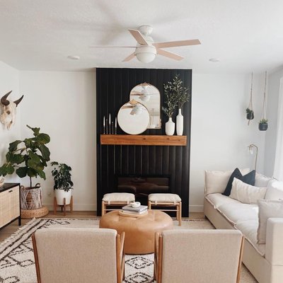 Anslee with LED Light 52 inch