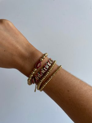 Baublebar Gold San Francisco 49ers Chain Bracelet