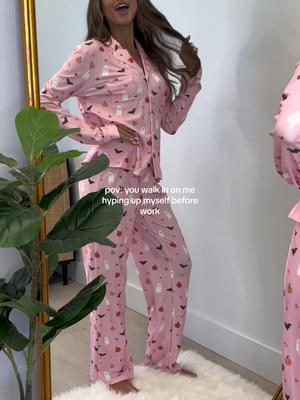 Staying In Pink Halloween Long Sleeve Pajama Set – Shop the Mint