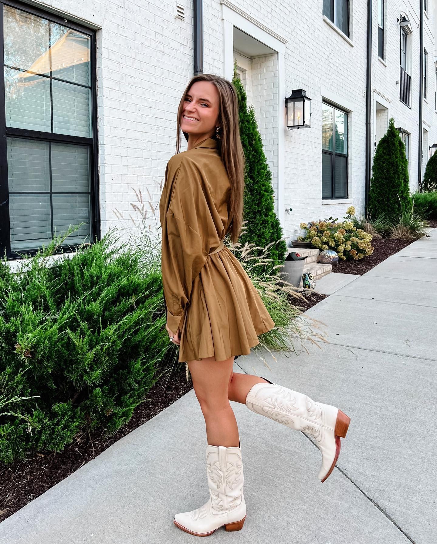 Brown and outlet teal cowgirl boots