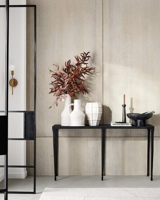 Villa White Jug Ceramic Vase 17" - image 16 of 17