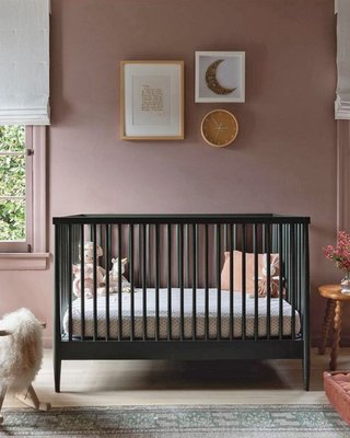 Hampshire Grey Wood Convertible Crib - image 10 of 12