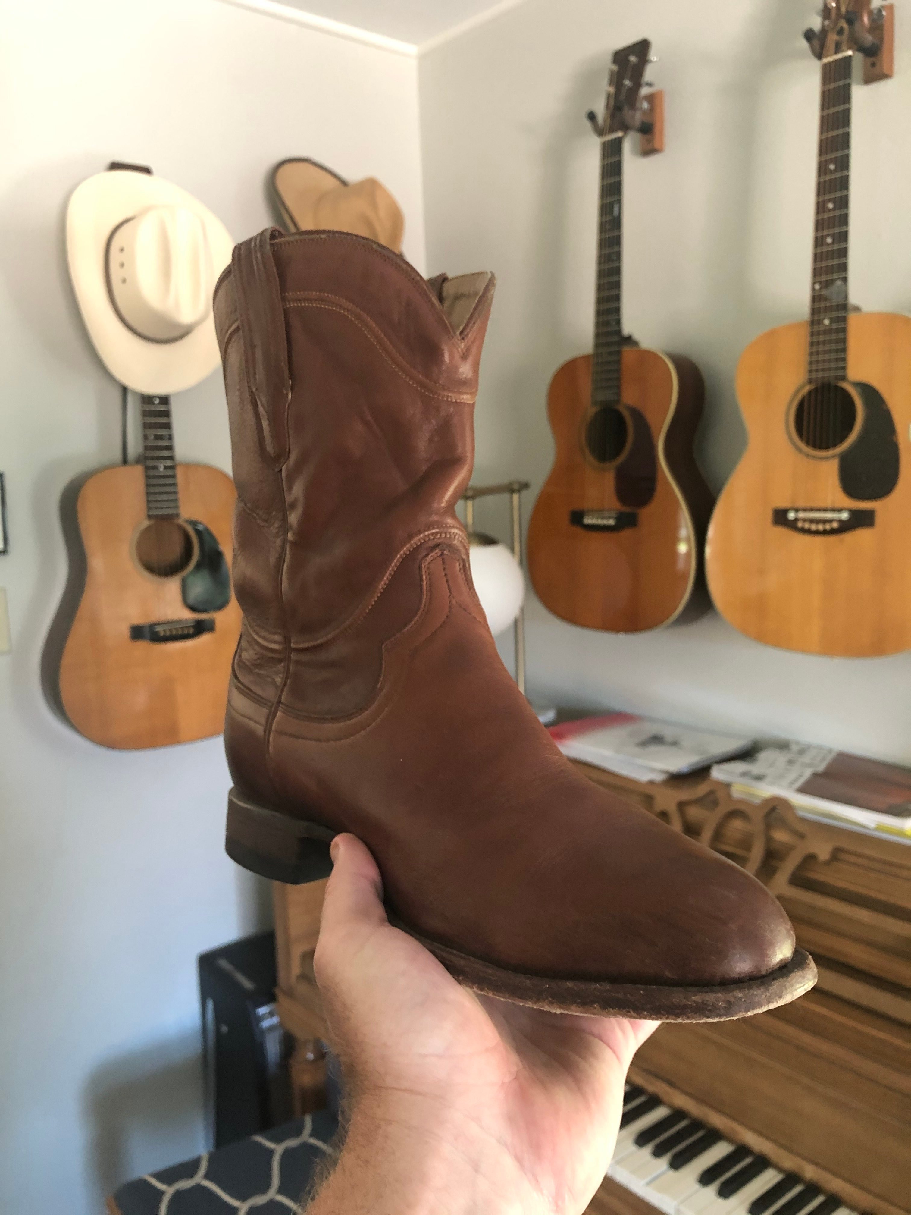 Tecovas earl shop roper boots