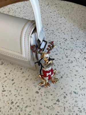 Pluto Santa's Little Helper Disney Bag Charm - Pluto Santa's Little Helper