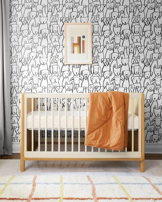 Supersoft Snuggle Puff Pampas Ivory Undyed Organic Cotton Gauze Baby Crib Quilt - image 13 of 14