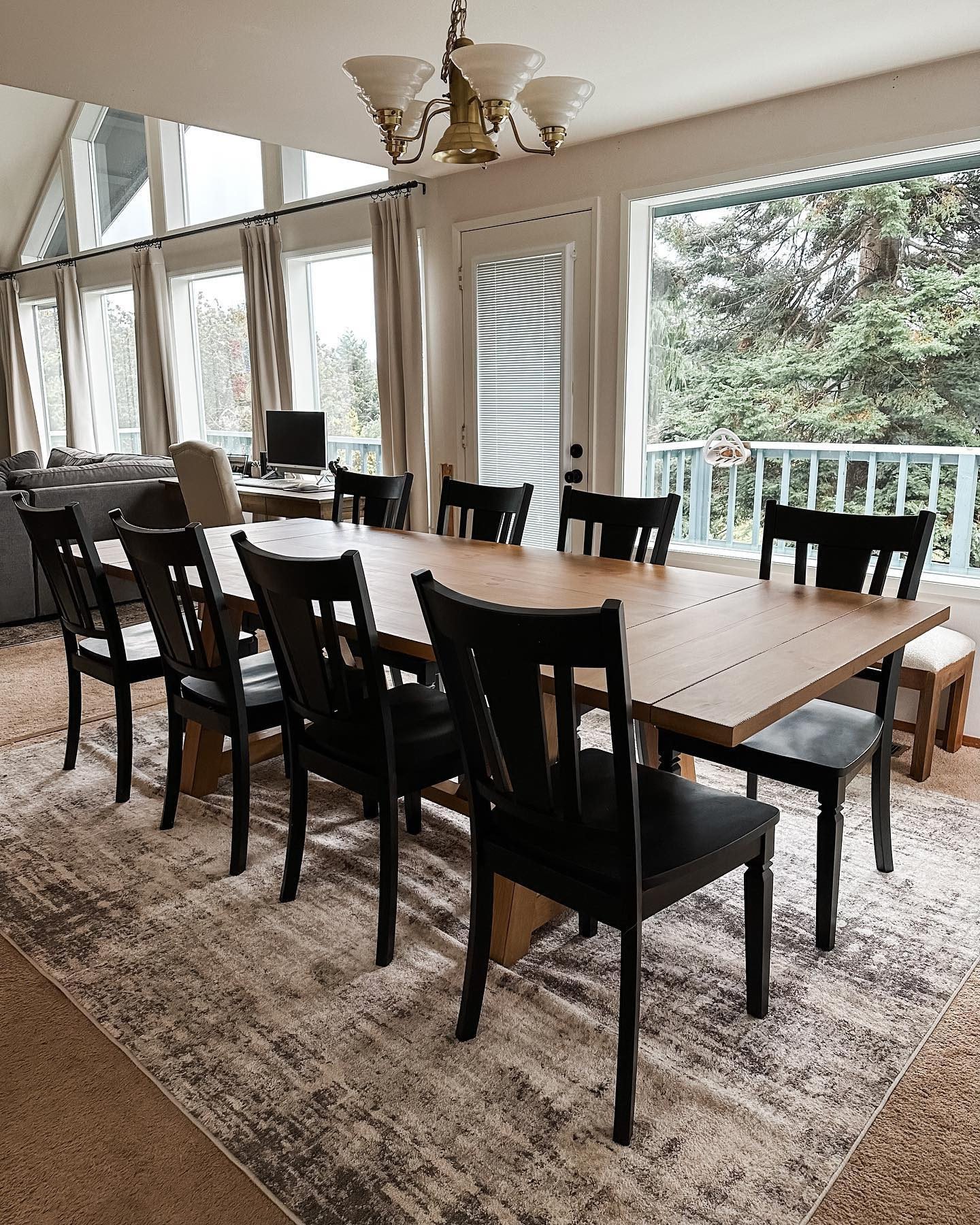Leona Wood Farmhouse Extension Dining Table World Market