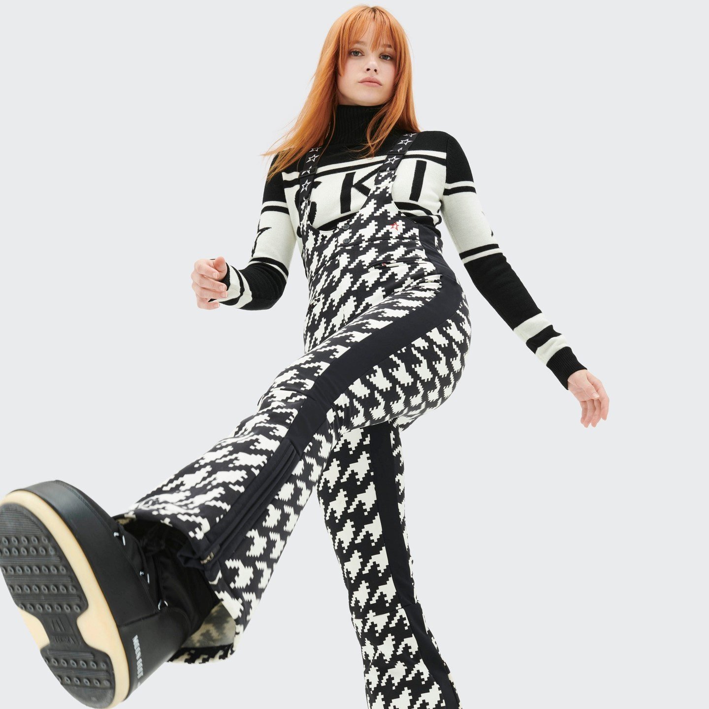 Houndstooth Isola Ski Pants | Perfect Moment