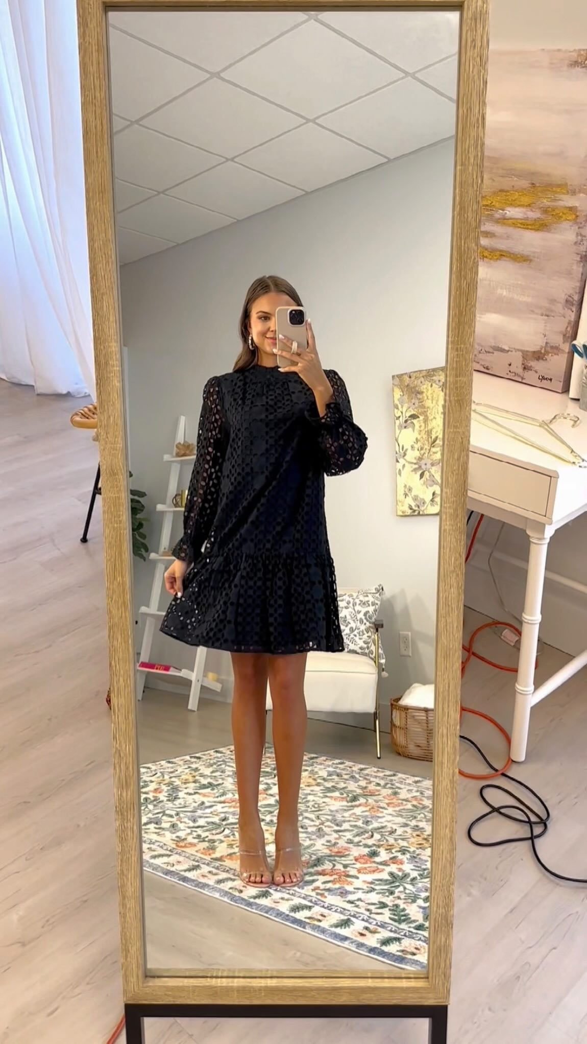 Know You Well Black Eyelet Dress – Shop the Mint