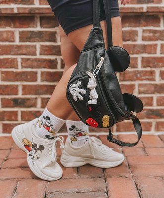 BaubleBar Mickey Mouse Bag Charm - White Sport Edition