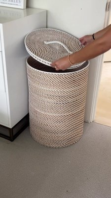 Play Sedona Grey Hamper with Laundry Bag Liner - video 0 of 0