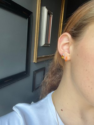 Baublebar Go with The Glow Earring Set - Orange