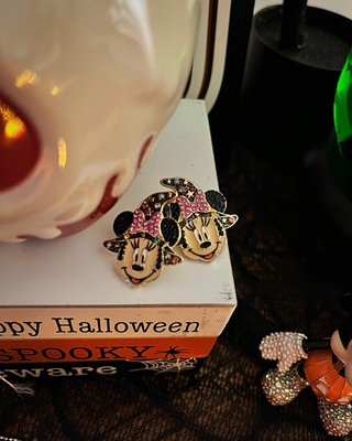 Baublebar Minnie Mouse Disney Witch Earrings - Minnie Mouse Witch
