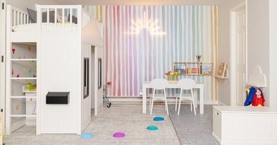 Large Natural Adjustable Kids Table, Leg Set and Paper Roll - image 5 of 8