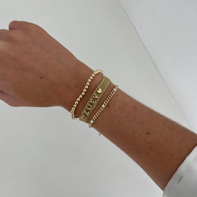 Cassandra Bracelet - Gold Plated Brass