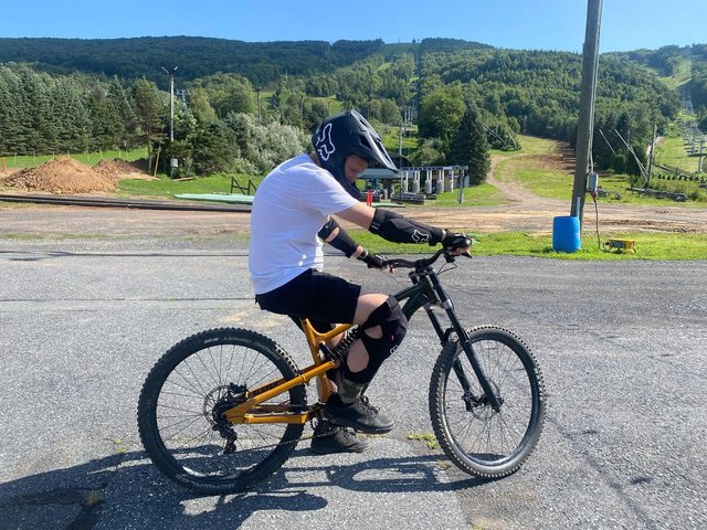 Downhill Mountain biking in the Poconos