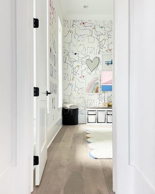 Watercolor Rainbow Framed Wall Art Print - image 5 of 6