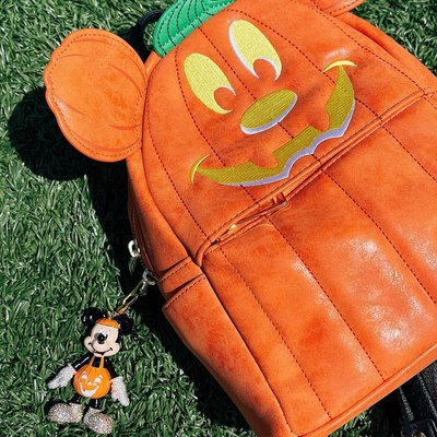 BAUBLEBAR Disney Mickey Mouse Glow in the Dark Pumpkin Bag Charm - 21620791