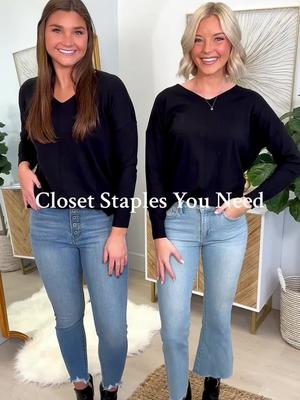 Casual Black Classic Top - Long Sleeve Tops – Shop the Mint