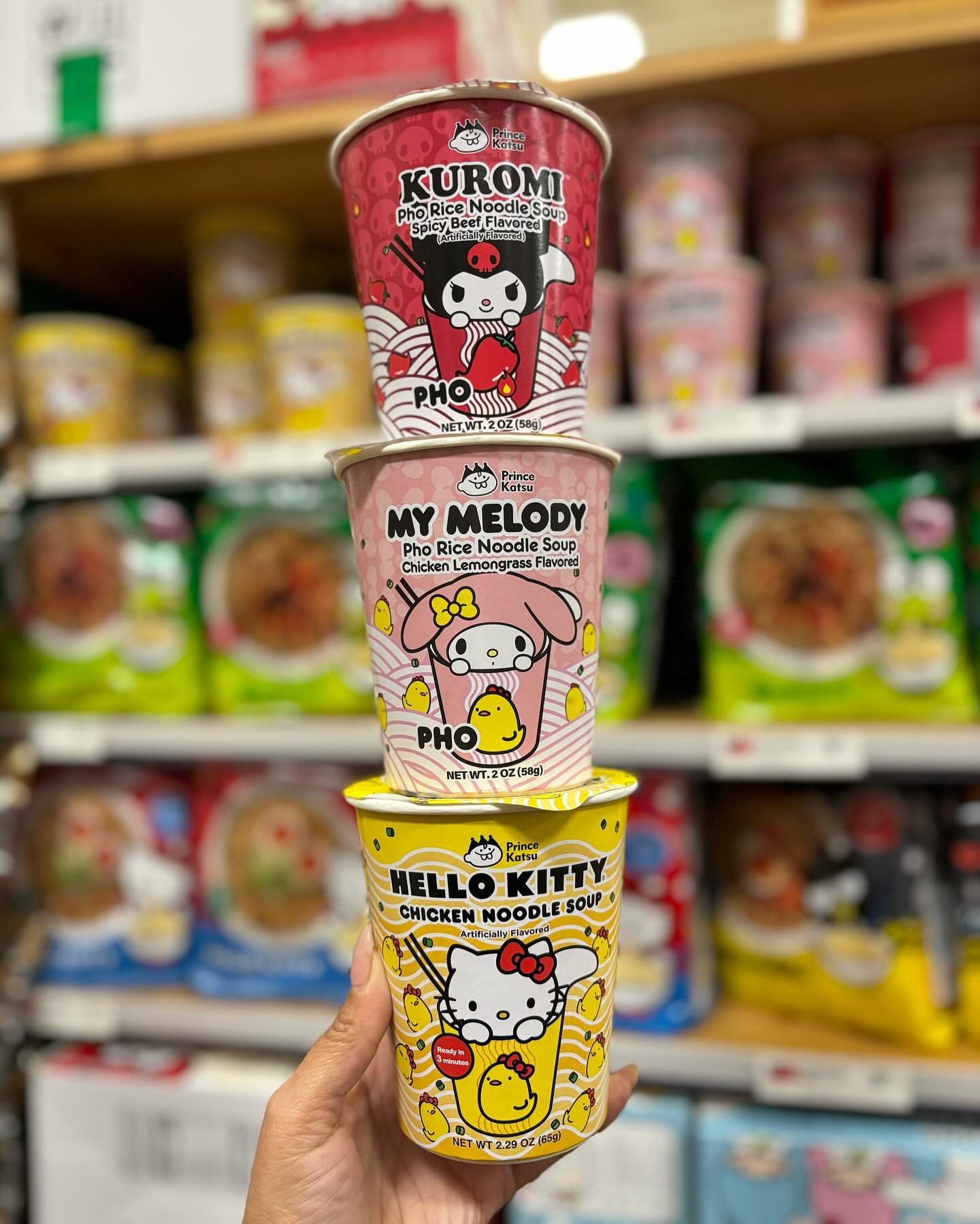 A-Sha Keroppi Silly Spicy Instant Noodles 5 Pack - World Market