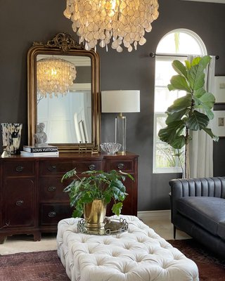 Teardrops Capiz Chandelier - image 7 of 10