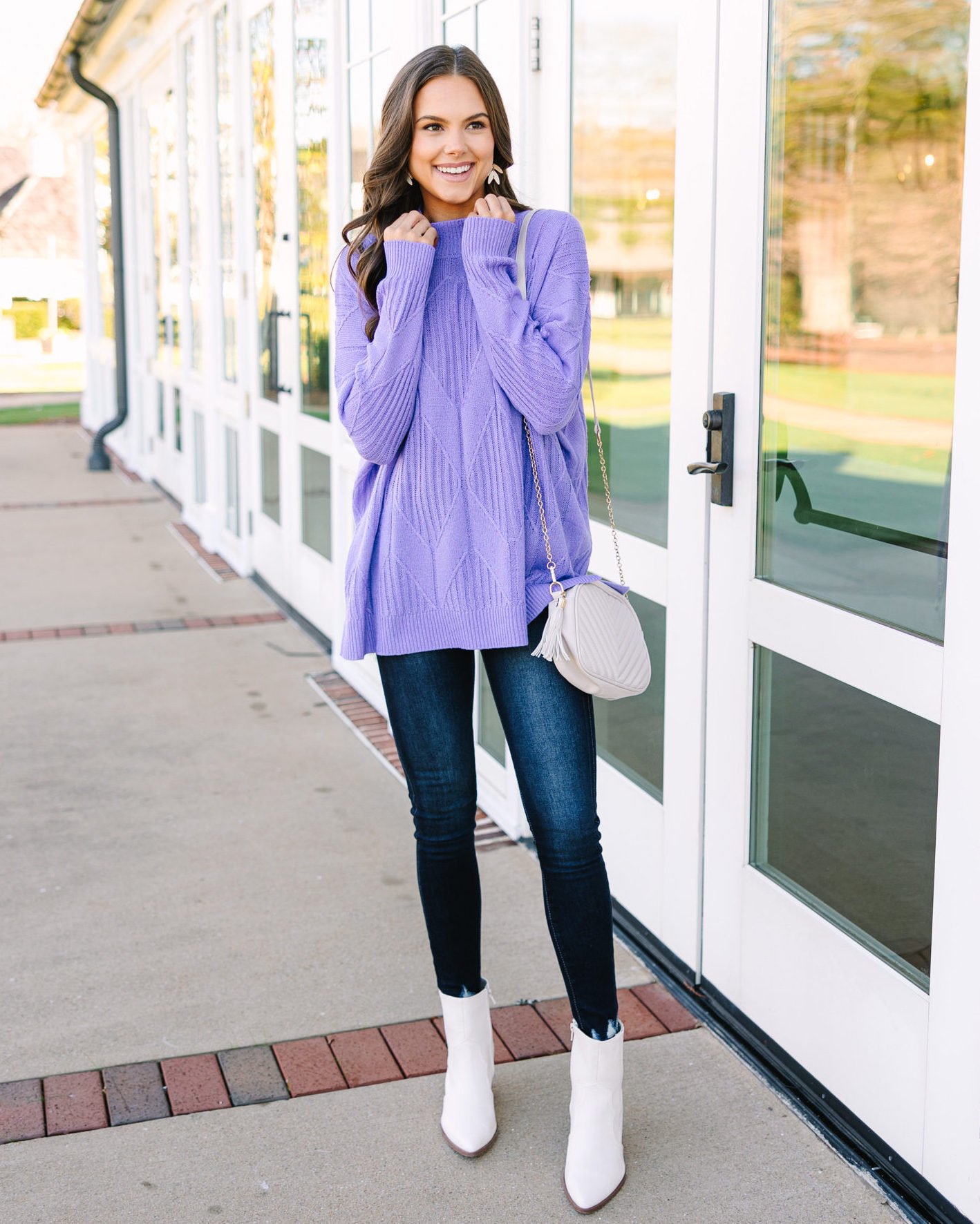 Walk The Walk Lavender Purple Sweater – Shop the Mint Walk The Walk Lavender Purple Sweater – Shop the Mint