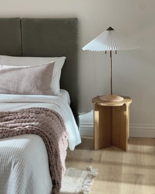 Flores Table Lamp with Pleated Shade - image 9 of 10