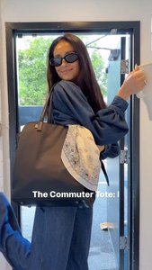 BÉIS 'The Commuter Tote' In Black - Black Commuter Tote For Work & Travel