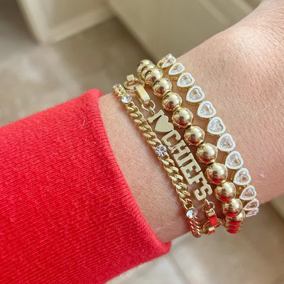 Cassandra Bracelet - Gold Plated Brass