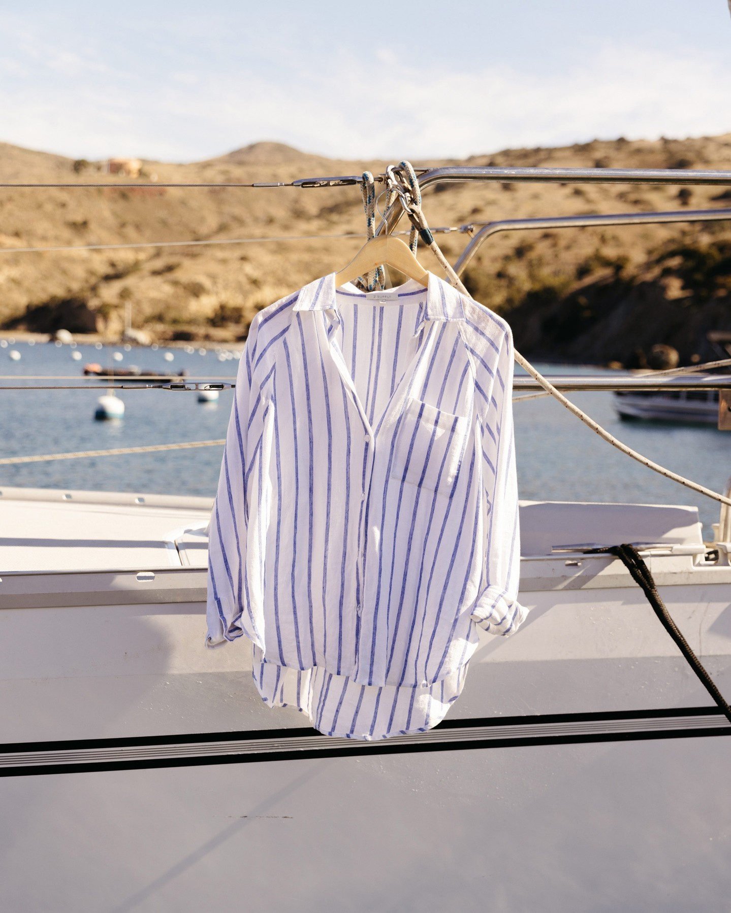 Perfect Linen Stripe Top – Z SUPPLY