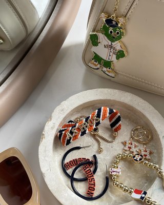MLB Earring Set - Houston Astros