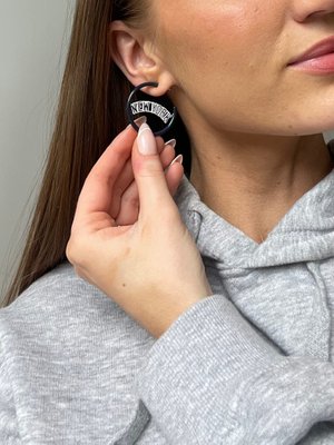MLB Enamel Hoops - New York Yankees