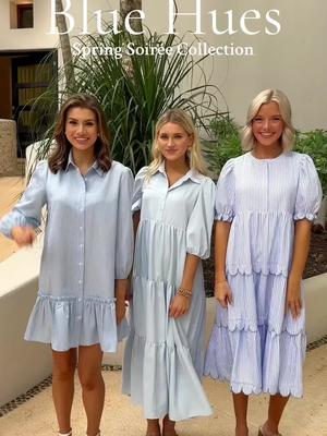 Perfectly Paired Light Blue Striped Midi Dress – Shop the Mint