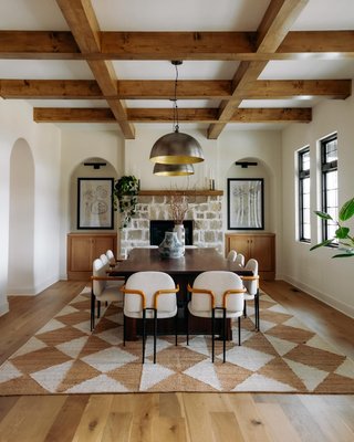 Rodan Hammered Antique Pewter Metal Dome Pendant 24" - image 12 of 12