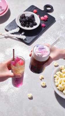 Iridescent Stemless Wine Glasses Set of 4 - World Market