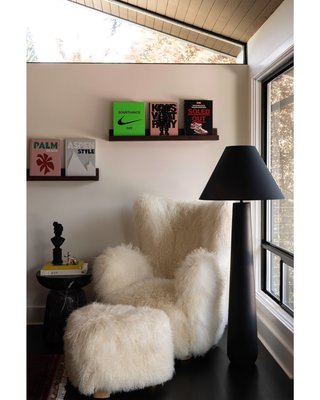 Bozzi Mongolian Sheepskin Chair - image 14 of 16