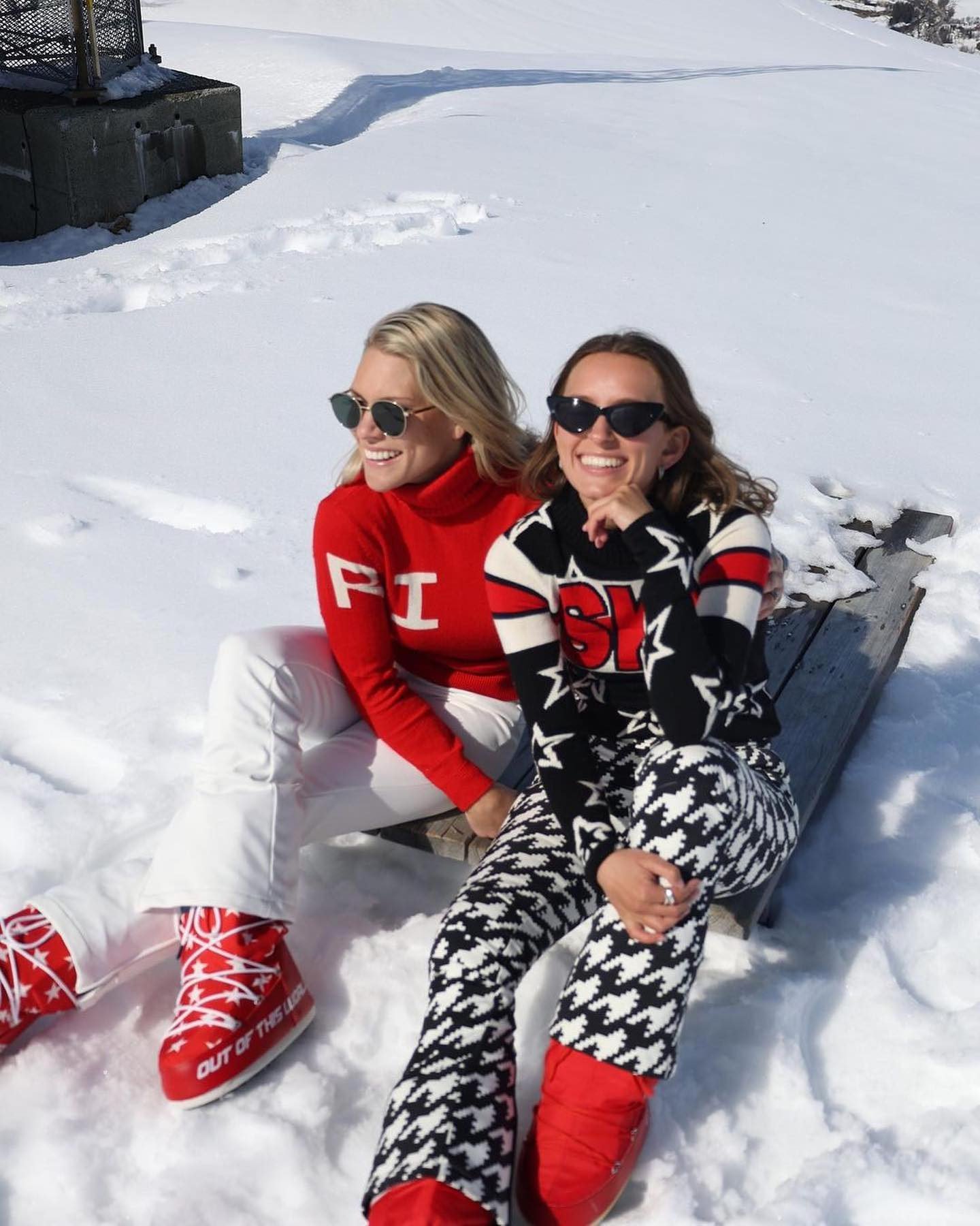 High-Waist Aurora Flare Ski Pant | Perfect Moment