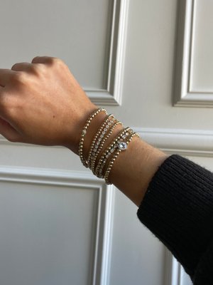 Bridget Cubic Zirconia Tennis Bracelet - Square