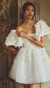 BHLDN Hadley Floral Appliqué Wedding Gown