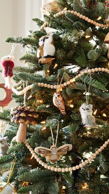 Gold Wood Bead Garland World Market