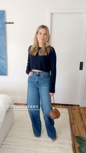 Superwide-Leg Jeans in Fannin Wash