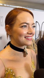 Emma Stone Returns to Red for the Poor Things Premiere