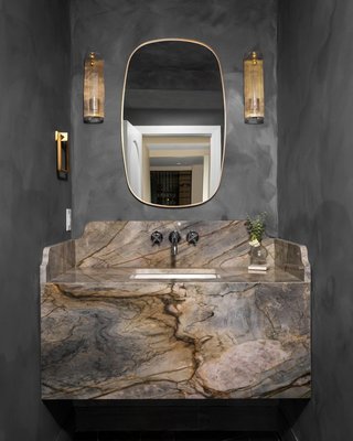 Infinity Brass Oblong Wall Mirror 23"x37" - image 12 of 14