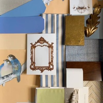 #MoodboardMonday. A dreamy dining room by @andreamarinodesign.