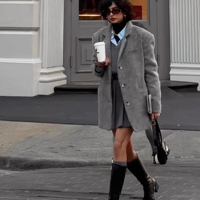 @veneti.a layering our wool v neck sweater